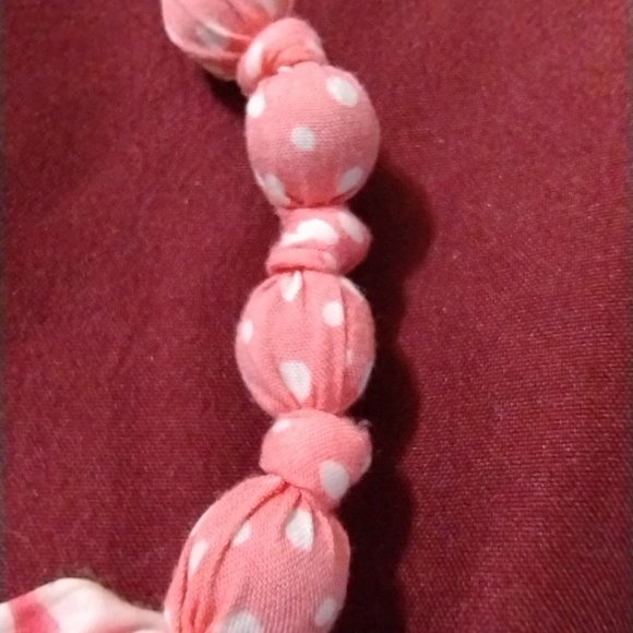 Matilda Jane Fabric Wrapped Necklace - Picture 4 of 5